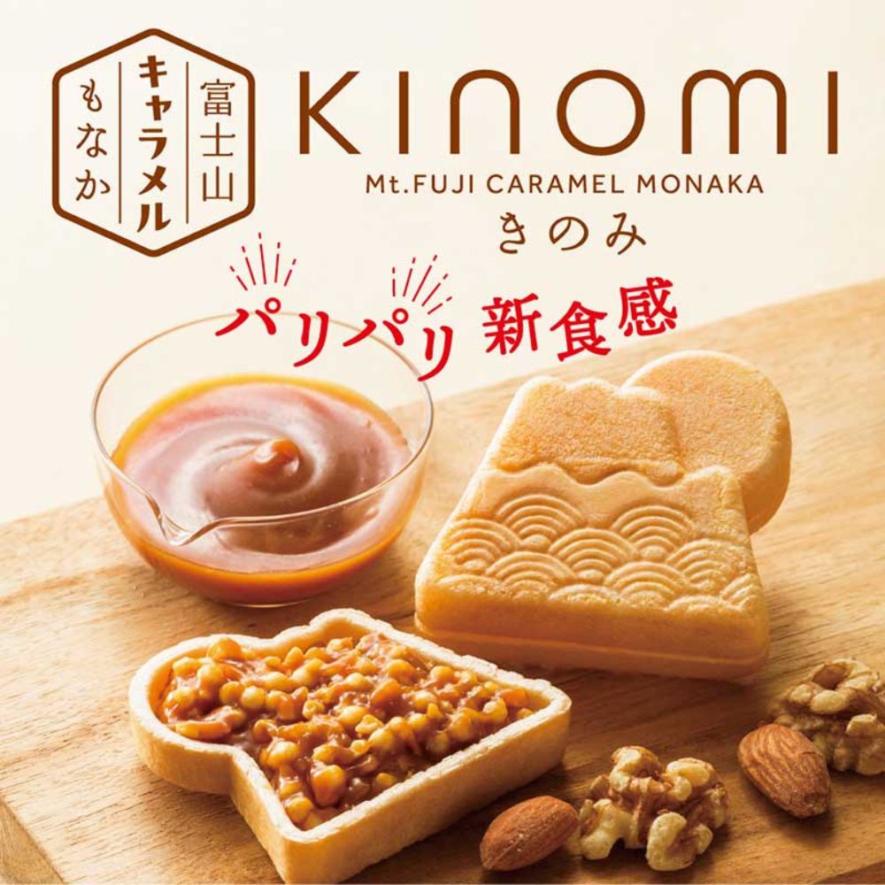 田子の月〉富士山 キャラメル 最中 きのみ 10個入 | 遠鉄百貨店