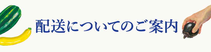 配送についてのご案内