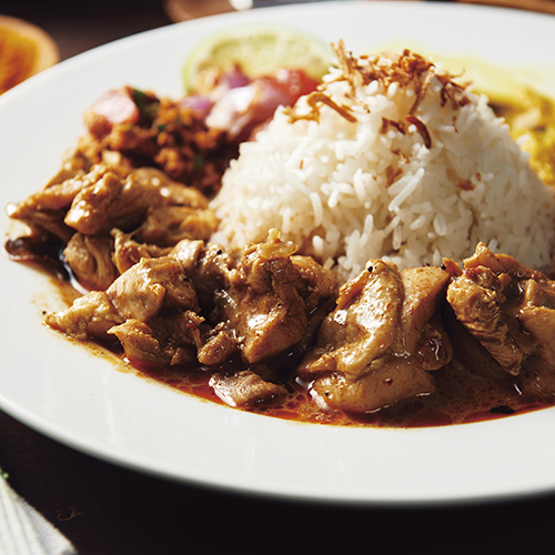静岡県産肉使用スリランカカレーセット