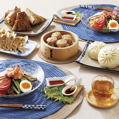 夏の豚まんセット