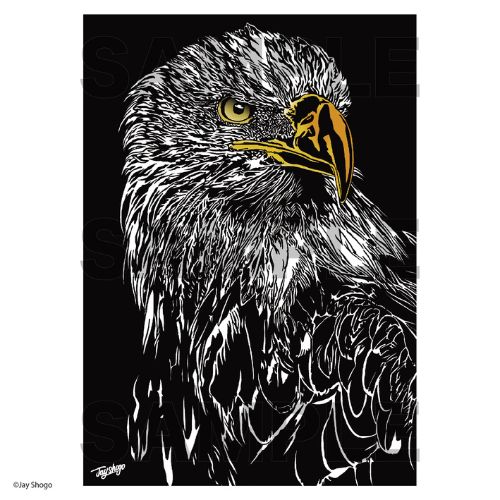 Cool Eagle A4 Poster