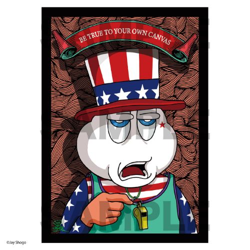 Mr.America Ya-man A4 Poster