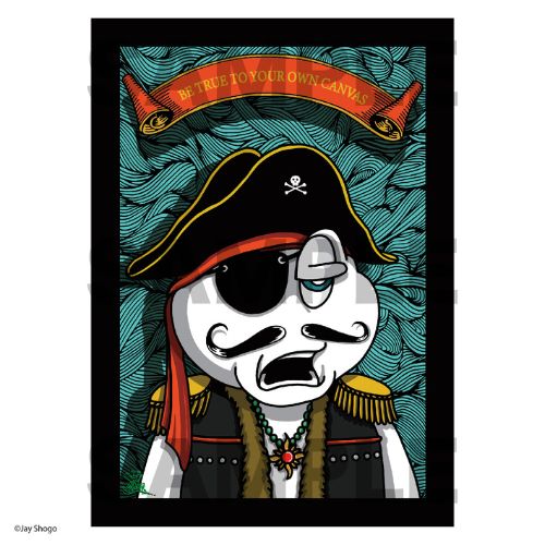 Pirate Ya-man Postcard