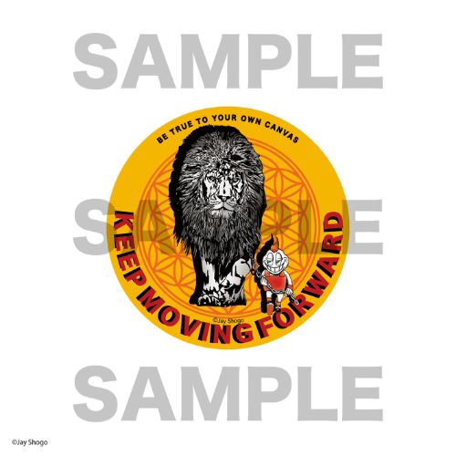 Ya-man x Lion Sticker